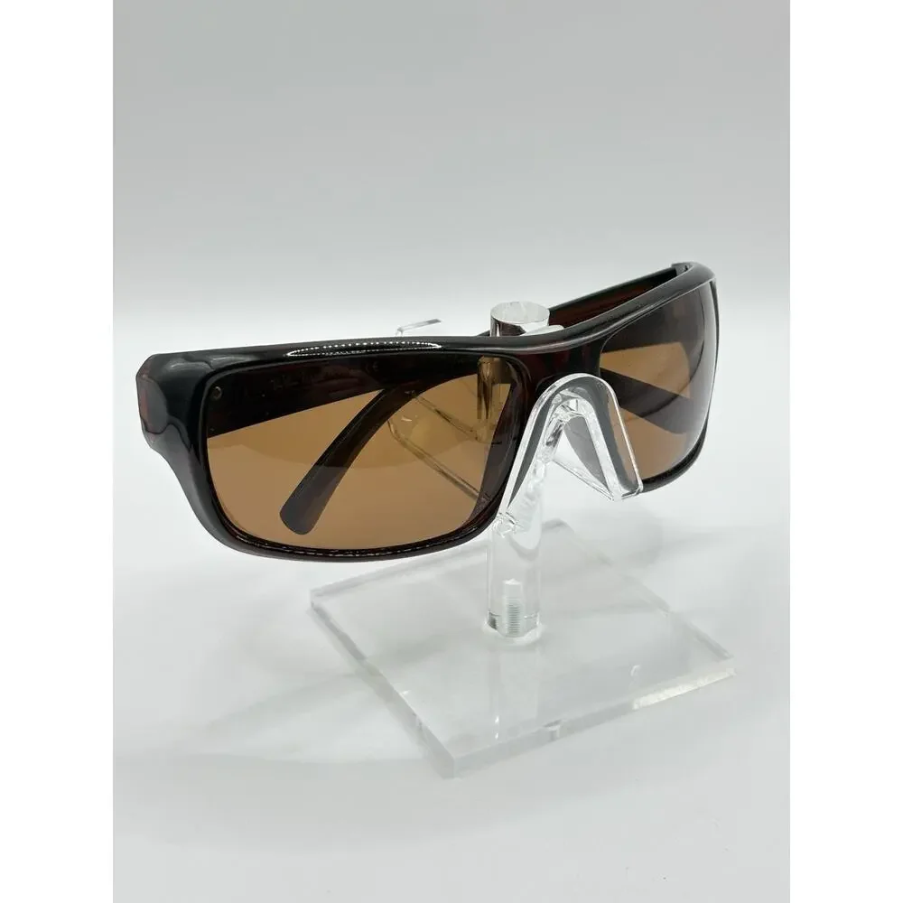 Ray-Ban Wrap Sunglasses Brown Tortoise 66-18-120 Italy